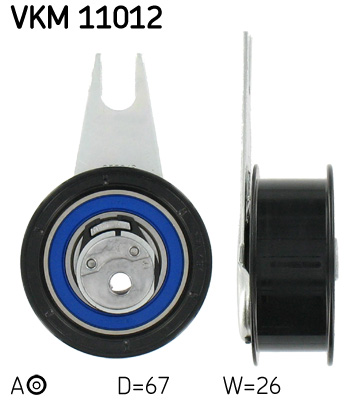 Натяжной ролик ремня ГРМ SNR арт. VKM 11012